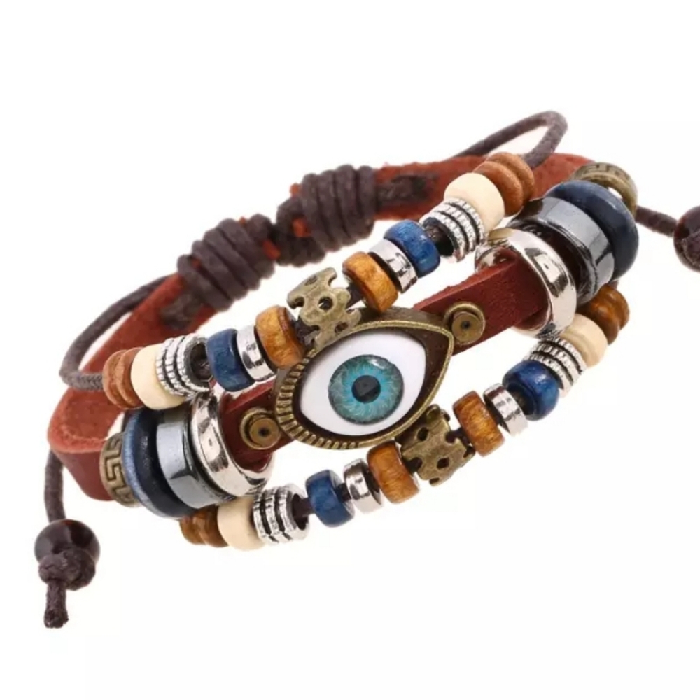 Leather bracelet